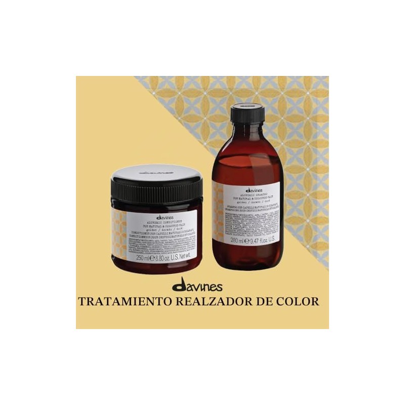 Davines Alchemic Shampoo, Golden, 9.46 fl. oz.