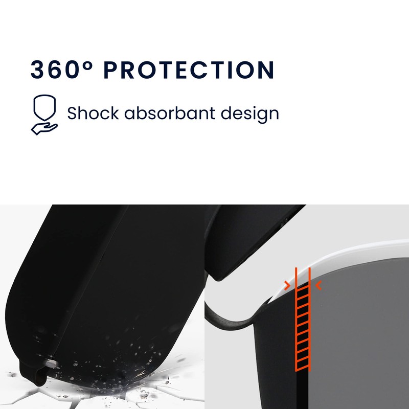 kwmobile Case Compatible with JBL Wave 100TWS Case - Silicone