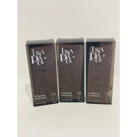 LISAPACK 8ML Atomizer Perfume Spray Bottle for Travel (3 PCS) Empty Cologne Disp