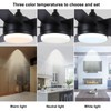 YUHAO 44 inch Black Ceiling Fan with Lights and Remote