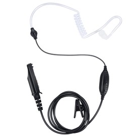 UV9R Ptt Mic Earpiece Two Way Radio Headset Acoustic Tube Surveillance Ear Piece for Baofeng Walkie Talkie uv 9r pro Plus v2 gmrs xr 9g gt-3wp a58 a58s bf 9700 R760 5s
