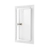 ECOPRO VENT 6" x 12" Lockable White Metal Access Panel.