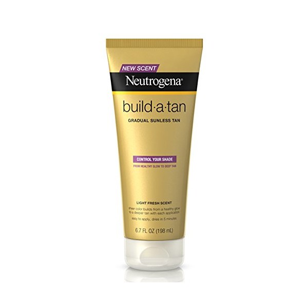 Neutrogena Build-A-Tan Gradual Sunless Tanning-6.7 oz, 2 pack