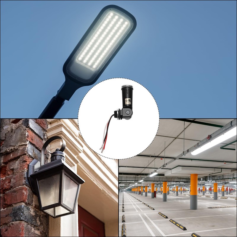 sourcing map 2PCS JL-104B 220-240V Dusk to Dawn Sensor Thermal
