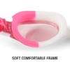 Speedo Unisex Junior Swim Goggles Skoogle Ages 3-8, Pink/Vermillion, One