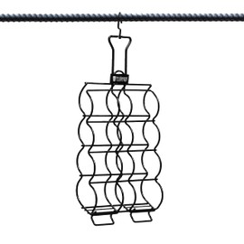 Pit Barrel Cooker Corn Hanger | Grill Meat and Cook Corn on The Cob Simultaneously | Barrel Smoker Corn on The Cob Grill Basket | Hangs 4 Cobs