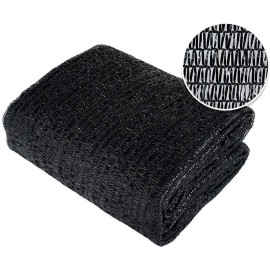 50% Shade Cloth Sunblock Fabric with Free UV Resistant Clips Black Color for Garden Plants Cover Awnings Product CategorySize: Size 8*12