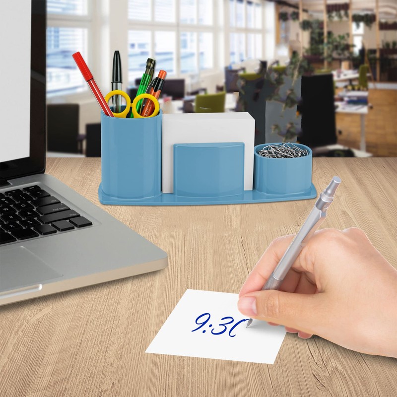 Acrimet Millennium Desktop Organizer Holder for Pen, Pencil, Clip, Paper