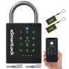 eLinkSmart Heavy Duty Smart Padlock with Key, Pad Lock with
