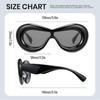 Cyxus 1134 Women's Sunglasses, UV Protection, Cute, Lightweight Design, For