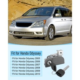 Hulyxayfave 77540-SHJ-A01ZC Glove Box Latch Assembly Fits for Honda Odyssey 2005 2006 2007 2008 2009 2010 with 3.5L V6 Engine, Front Glove Box Door Lock, Grey