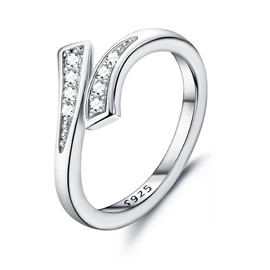 JeryWe 925 Sterling Silver Toe Ring for Women Hypoallergenic Adjustable Open Rings Toe Ring Stylish Plain Solid Silver Band Toe Ring Set Minimalistic Beach Foot Jewelry