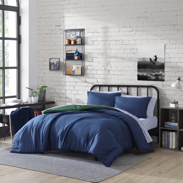 Nautica - Full Bed Set, Reversible Comforter Set, Includes Bonus
