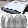 Verliked 1Pc Car Windshield Cover Front Windscreen Sun Visor Windshield