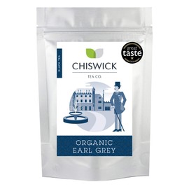 Organic Earl Grey Premium Loose Leaf Black Tea - Chiswick Tea Co - 50g