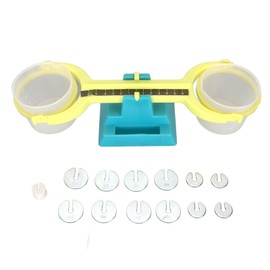 Balance Scale, Plastic Kids Students Bucket Balance Scale for Mass Measurement Teaching and Classroom Activities