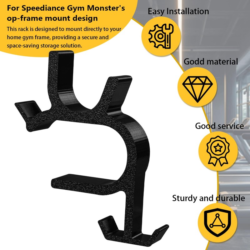 for Speediance Gym Monster 2, Barbell and Accessory Racks (Two