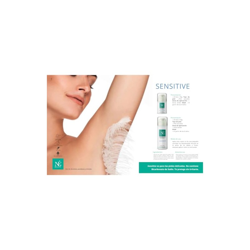 Nouvté Desodorante Natural en Crema Sensitive 65 gr