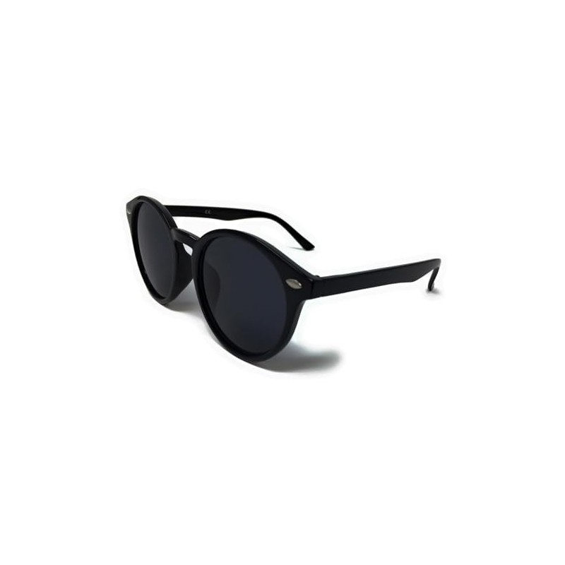 WS UK Round Lens Sunglasses with UV400 Protection - Unisex