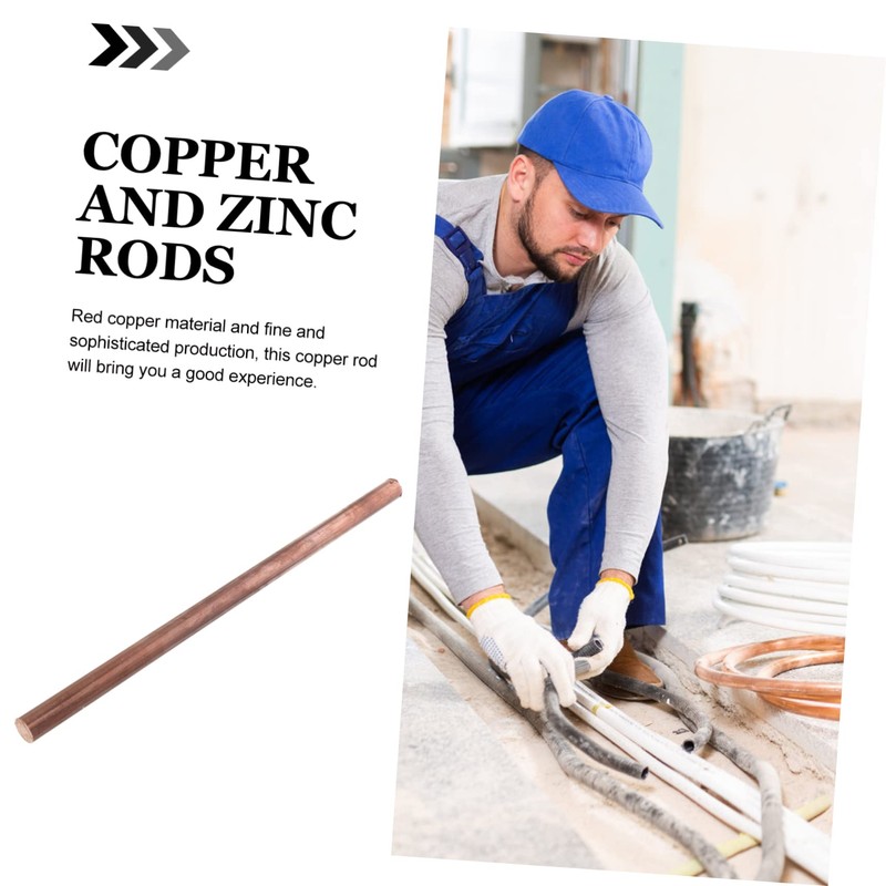 Ciieeo Copper Dowsing Rod Diameter Pure Copper Rod for DIY