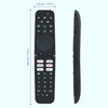 AULCMEET Replacement Voice Remote Control VS2187RC-2 VS2187RC Fit for Grundig