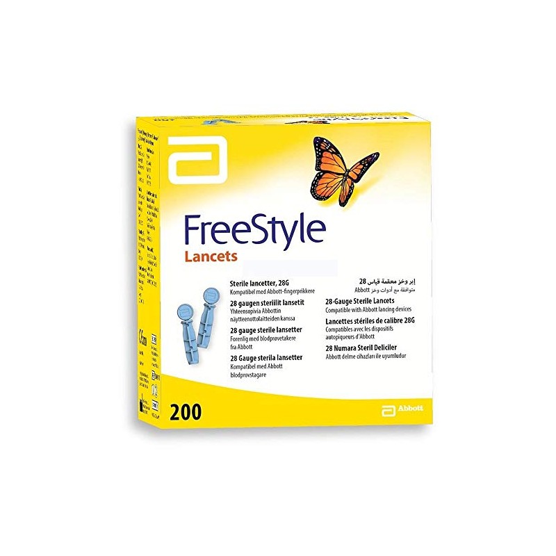 PDTXCLS Abbott Freestyle Lancets - 200 ct