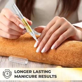 Cuticle Oil Protector Pen – Nail Care & Strengthening Treatment for Manicures, Compatible with Gel Polish & Acrylics