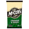 McCoy's Cheese & Onion Multipack 6 x 30g
