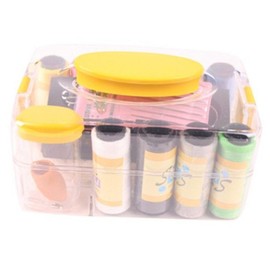 Portable sewing kit set, sewing supplies kit, clothes repair, home essentials, travel supplies / 휴대용 반짇고리 세트 바느질 용품 키트 옷수선 자취방필수템 여행준비물