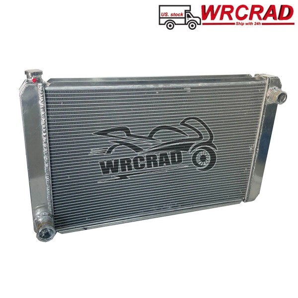 WRCRAD Aluminum Universal Racing Radiator For 28" Core Ford Config
