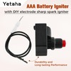 Yetaha Propane Electronic Pulse Gas Igniter Assembly with 400mm Electrode