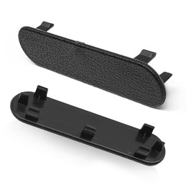 CmeRto Automotive Interior Door Handles, 1 Pair Door Panel Handle Plug Screw Cover Trim Compatible with Chevy Corvette C5 1997 1998 1999 2000 2001 2002 2003 2004 Year, for 10279471, Black