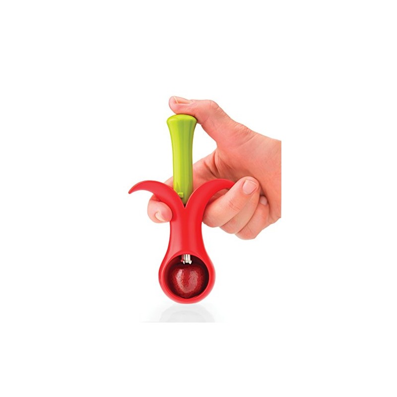 Joie Blossom Cherry Pitter, Remove Pits with Precision and Ease,