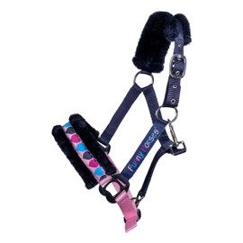 HKM Funny Horses Hearts Headcollar 6900 0758