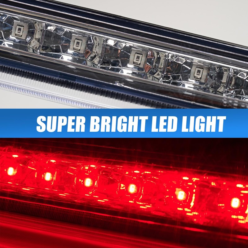 Third Brake Light with Strobe Flash for 1995-2015 Toyota Tacoma