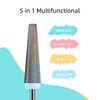 HYTOOS 24mm Super Long 5 in 1 Nail Drill Bits,