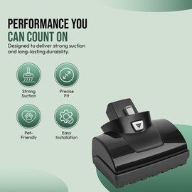 Upgraded Replacement Power Foot for Bissell Pet Hair Eraser Lithium Ion Cordless Hand Vacuums, for Series 2390, 23903, 2390A, 2284W OEM # 1614205