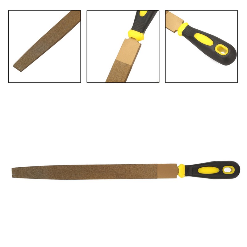 6'' to 12'' Braze Diamond Files Rasp Flat for Hard