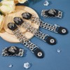 SUPERFINDINGS 5-Piece Motorcycle Vest Extender 7 Inch Biker Vest Extender