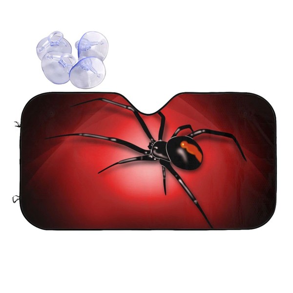 Widow Spider - Parasol para parabrisas delantero de coche, para