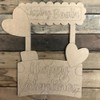 Unfinished DIY Wooden Valentine's Day Kissing Booth Cutout - Paint Your own Spring Sign (16)