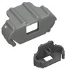 Compatible with Beko Dishwasher Rail Cap end Front And Rear