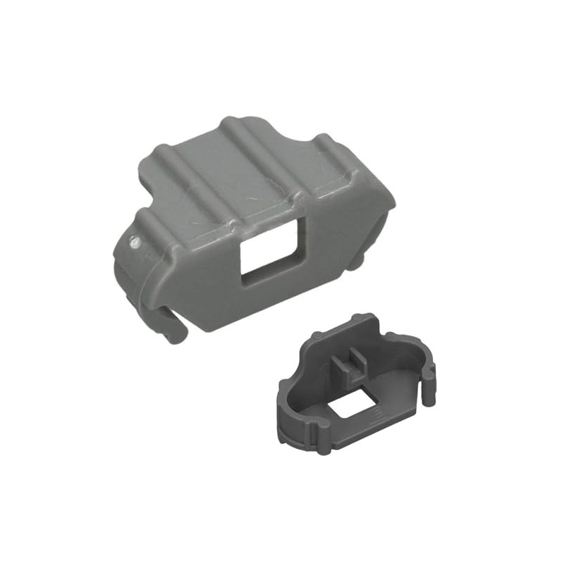 Compatible with Beko Dishwasher Rail Cap end Front And Rear