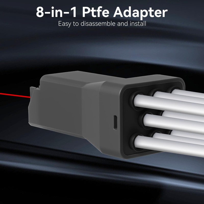 8 Colors Filament Hub Achieve 8-Color Printing High-Precision Filament Switching
