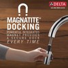 Delta Faucet Ophelia Brushed Nickel Kitchen Faucet with Pull Down