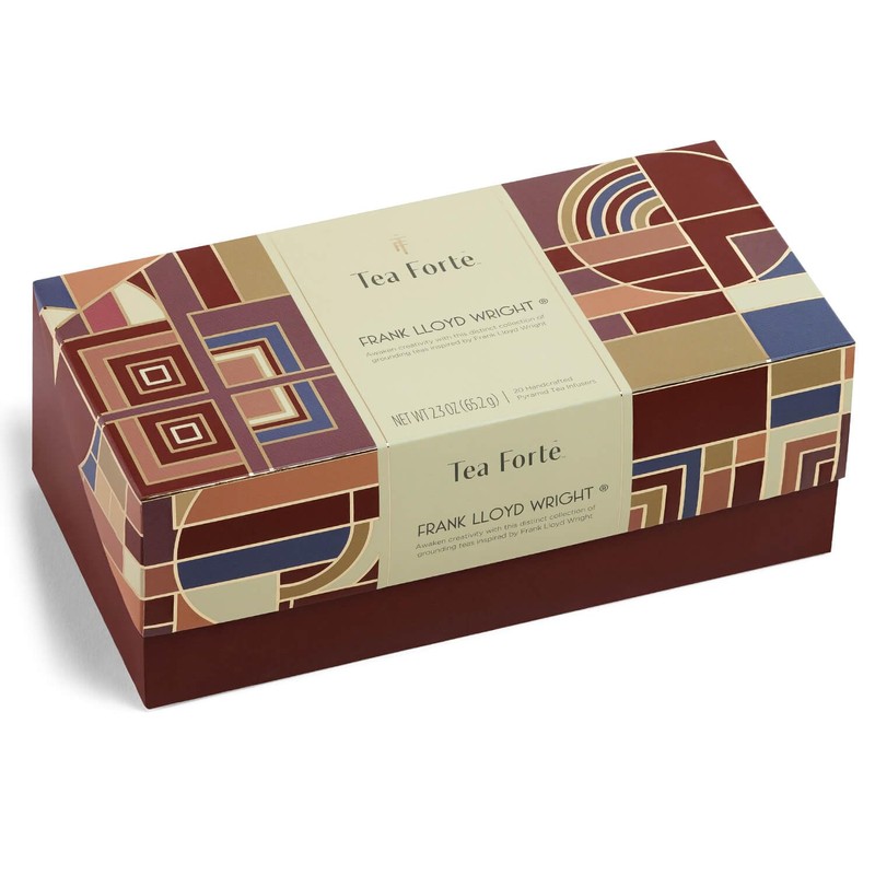 Tea Forte Frank Lloyd Wright Presentation Box Tea Sampler Gift