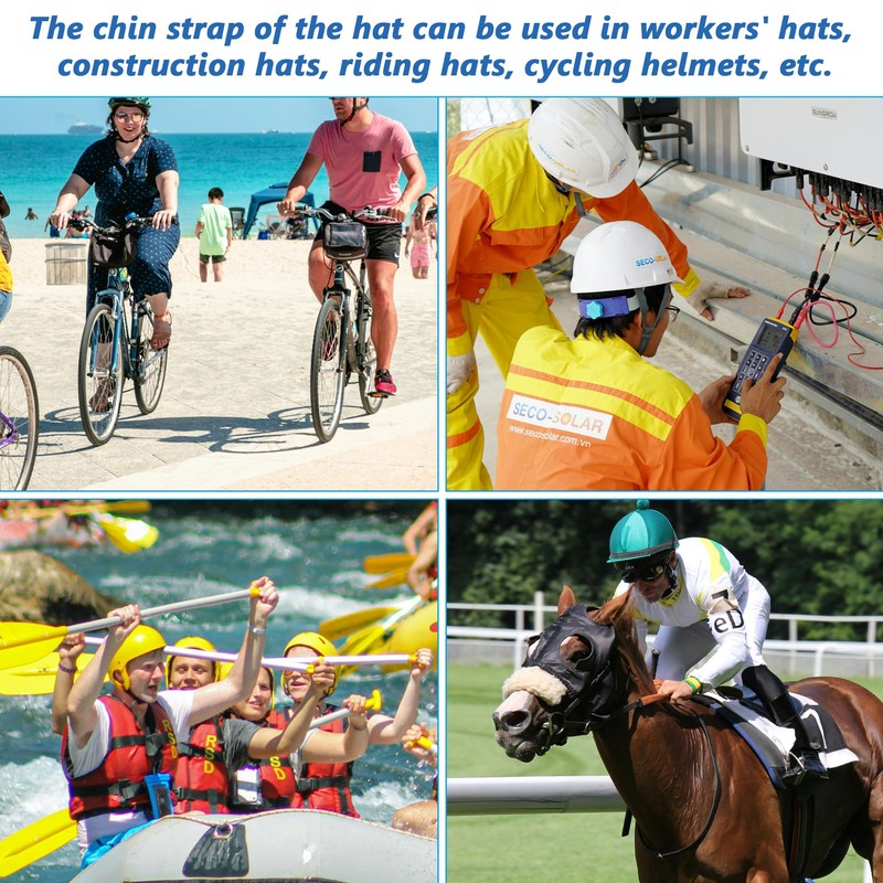 XCSJ Universal Protective Helmet Chin Strap Adjustable Helmet Strap Construction