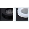 Black 20 pcs Silicone Washer Silicone Filter Gasket for Shower