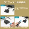 Sanwa Direct 400-MEDI023 4K Compatible Media Player, Supports USB Memory/SD