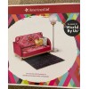 American Girl Couch Sofa Lamp Rug Set 18" Doll Furniture
